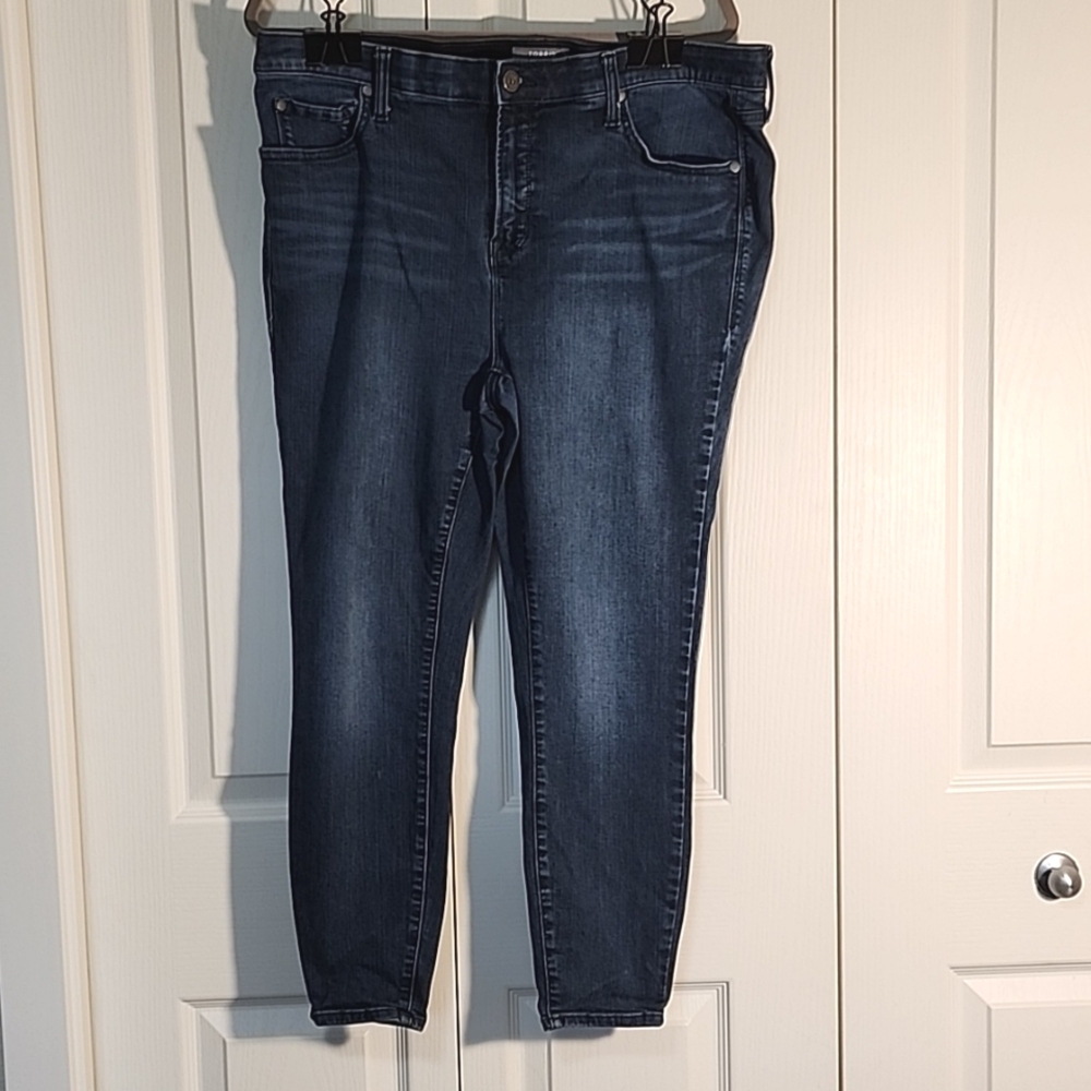 Torrid Sky High Skinny Jeans Size 16S